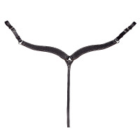 Pettorale western Randol's impunturato Nero