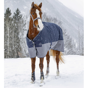 Coperta Equithème Tyrex 600 Foderata in pile