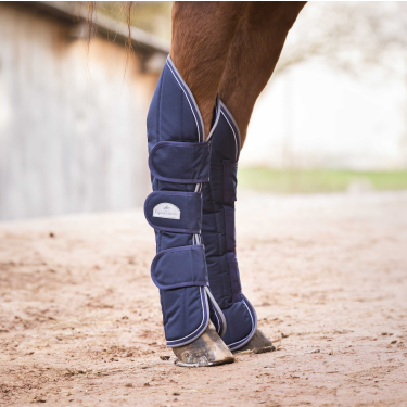 Ghette da trasporto Equithème Tyrex 600 D Blu navy