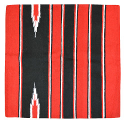 Westride Navajo Teppich Baumwolle/Acryl Rosso / nero / bianco