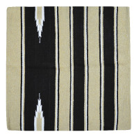 Westride Navajo Teppich Baumwolle/Acryl Beige / nero / bianco