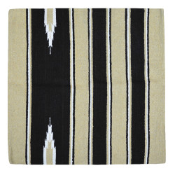 Westride Navajo Teppich Baumwolle/Acryl Beige / nero / bianco