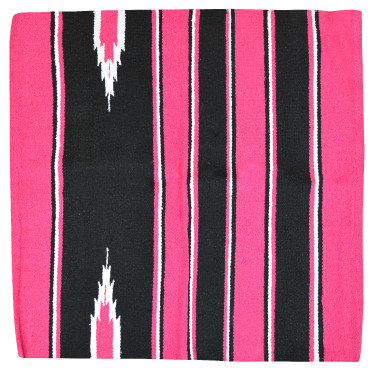 Westride Navajo Teppich Baumwolle/Acryl Rosa / nero / bianco Westride Navajo Teppich Baumwolle/Acryl Rosa / nero / bianco