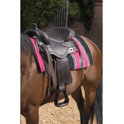 Westride Navajo Teppich Baumwolle/Acryl Rosa / nero / bianco Westride Navajo Teppich Baumwolle/Acryl Rosa / nero / bianco