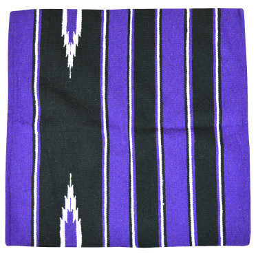 Westride Navajo Teppich Baumwolle/Acryl Viola / nero / bianco