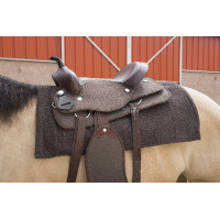 Tappeto Westride Navajo cotone/acrilico tinta unita Marrone