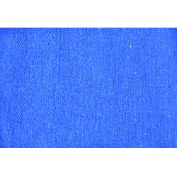 Tappeto Westride Navajo cotone/acrilico tinta unita Blu reale