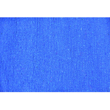 Tappeto Westride Navajo cotone/acrilico tinta unita Blu reale