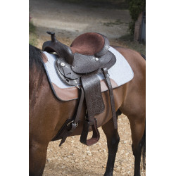 Cuscinetto per cavallo Westride feltro 16 mm Grigio