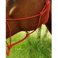 Capestro etologico corda Fine Rosso