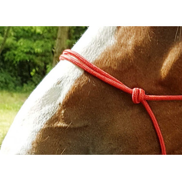 Capestro etologico corda Fine Rosso