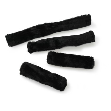 Kit fodero per cavezza sintetica Nero