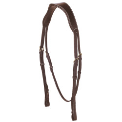 Capezzina anatomica larga Eric Thomas Pro Avana Marrone Capezzina anatomica larga Eric Thomas Pro Avana Marrone