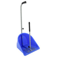 Pala + rastrello per letame Hippotonic Blu reale