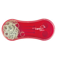 Spazzola per intrecciare Hippo-Tonic Rosso