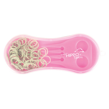 Spazzola per intrecciare Hippo-Tonic Rosa