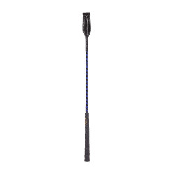 Frustino Fleck con paletta verniciata 55 cm Blu / nero Frustino Fleck con paletta verniciata 55 cm Blu / nero