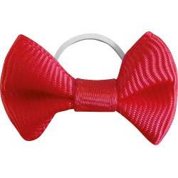 Nodi per trecce Equithème in tessuto, confezione da 20 Rosso