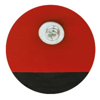 Coltello per calore curvo in PVC. Rosso Coltello per calore curvo in PVC. Rosso