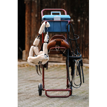 Carrello porta sella smontabile Hippotonic Bordeaux