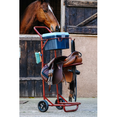 Carrello porta sella smontabile Hippotonic Bordeaux