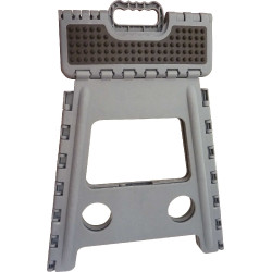 Sgabello-pedana pieghevole Hippo-Tonic Grip Grigio