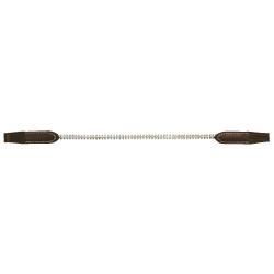 Frontalino con strass Eric Thomas Pro Avana Marrone