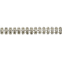 Frontalino con strass Eric Thomas Pro Nero