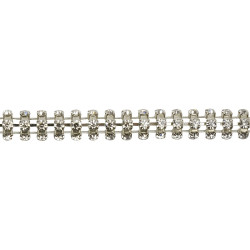 Frontalino con strass Eric Thomas Pro Nero