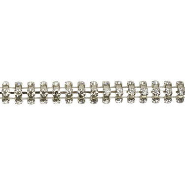 Frontalino con strass Eric Thomas Pro Nero