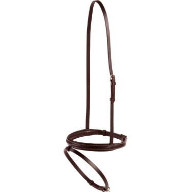 Museruola combinata bombata Eric Thomas Pro Avana Marrone Museruola combinata bombata Eric Thomas Pro Avana Marrone