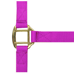 Capestro in nylon foderato in cuoio Norton Fucsia Rosa