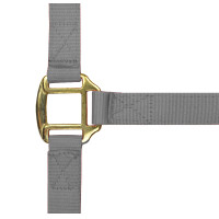 Capestro in nylon foderato in cuoio Norton Grigio chiaro