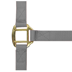 Capestro in nylon foderato in cuoio Norton Grigio chiaro