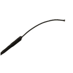 Frustino da dressage Whip & Go con puntale in metallo Nero