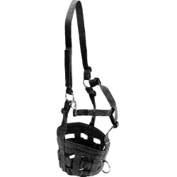 Museruola in nylon Nero