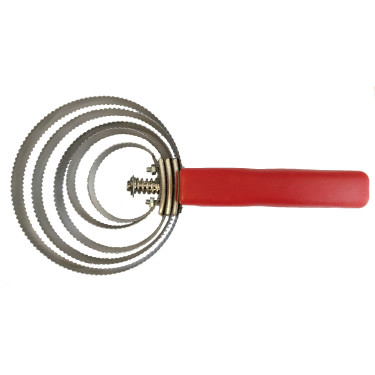 Striglia metallica rotonda