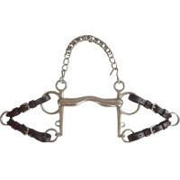 Anelli per filetto Pelham Riding World Avana Marrone