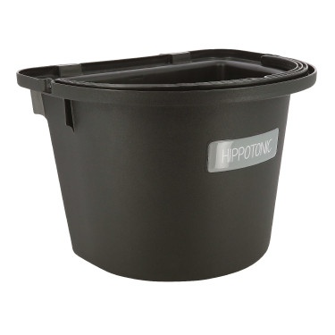 Mangiatoia da porta Hippo-Tonic con manico Nero