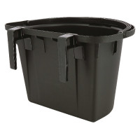 Mangiatoia da porta Hippo-Tonic con manico Nero