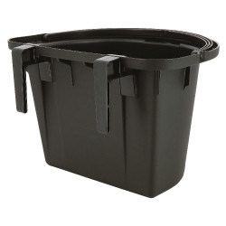 Mangiatoia da porta Hippo-Tonic con manico Nero