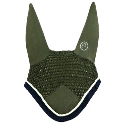 Cuffia antimosche Equithème Polyfun Grigio scuro / blu navy