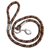 Lascia corda spessa per cane Antracite / grigio chiaro / bianco