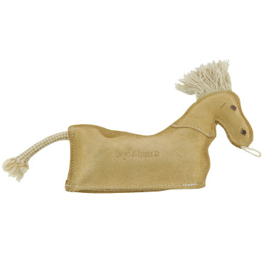 Lederpferd Diego & Louna für Hunde Naturale Marrone