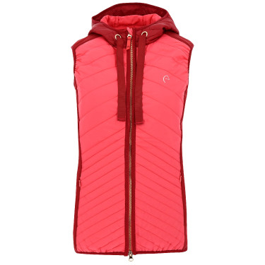 Gilet senza maniche Equithème Kim Rosso