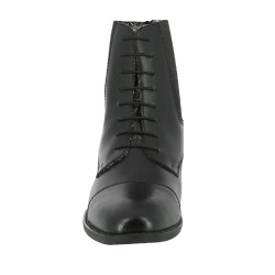 Stivali Norton con lacci foderati Nero