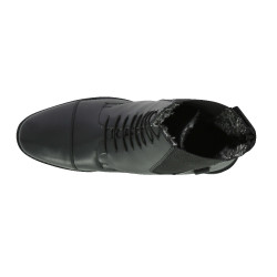 Stivali Norton con lacci foderati Nero