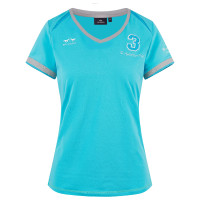 T-shirt Favouritas Tech manica corta HV Polo Blu turchese T-shirt Favouritas Tech manica corta HV Polo Blu turchese