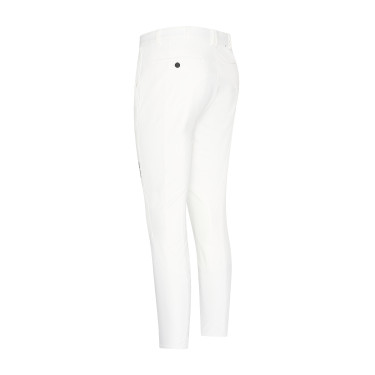 Pantaloni da equitazione Euro-Star Marco KneeGrip Bianco