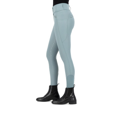 Leggings da equitazione Easy Rider Maxima FullGrip Piombo Blu